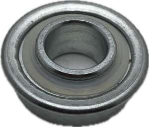 4 Cuscinetti A Sfera Flangiati 3/4 X 1-3/8 - Per Ruote Carrelli Tosaerba Carriole